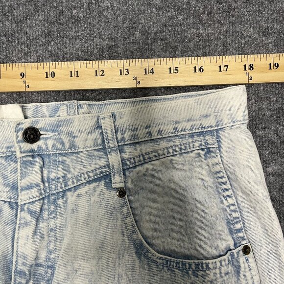 Vintage Brittania Acid Wash High-Waisted Tapered Jeans L - Picture 2 of 7